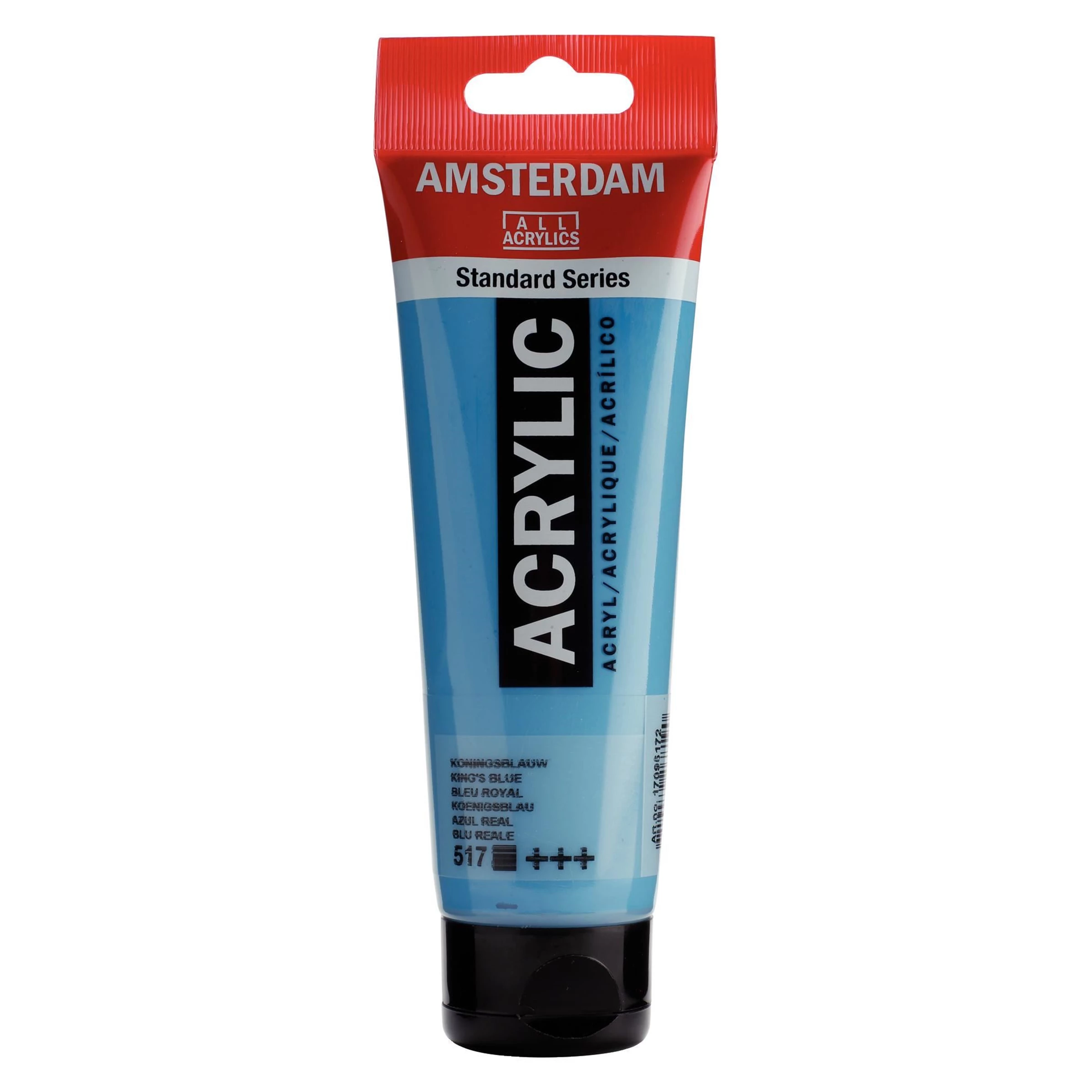 170951722 Acrylique Tube 120 ML Bleu Royal 517 AMSTERDAM – Image 1