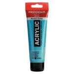 Acrylique Tube 120 ML Bleu Turquoise 522 AMSTERDAM