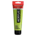 Acrylique Tube 120ML Vert Jaunâtre 617 AMSTERDAM