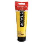 Tube Acrylique 120 ML Jaune Azo Clair 268 AMSTERDAM