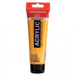 Tube Acrylique 120 ML Jaune Azo Foncé 270 AMSTERDAM