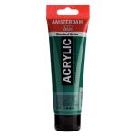 Acrylique Tube 120 ML Vert Permanent Foncé 619 AMSTERDAM