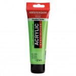 Acrylique Tube 120 ML  Vert Reflex 672 AMSTERDAM