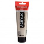 Acrylique Tube 120 ML Gris Chaud 718 AMSTERDAM
