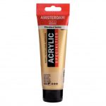 Acrylique Tube 120 ML Or Clair 802 AMSTERDAM