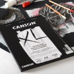 Album XL Dessin Noir A4 150G 40F CANSON – Image 2