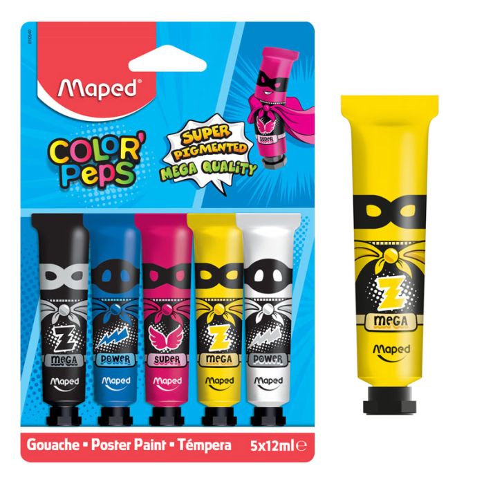 GOUACHE DE 5 Gouache De 5 Tube MAPED – Image 1