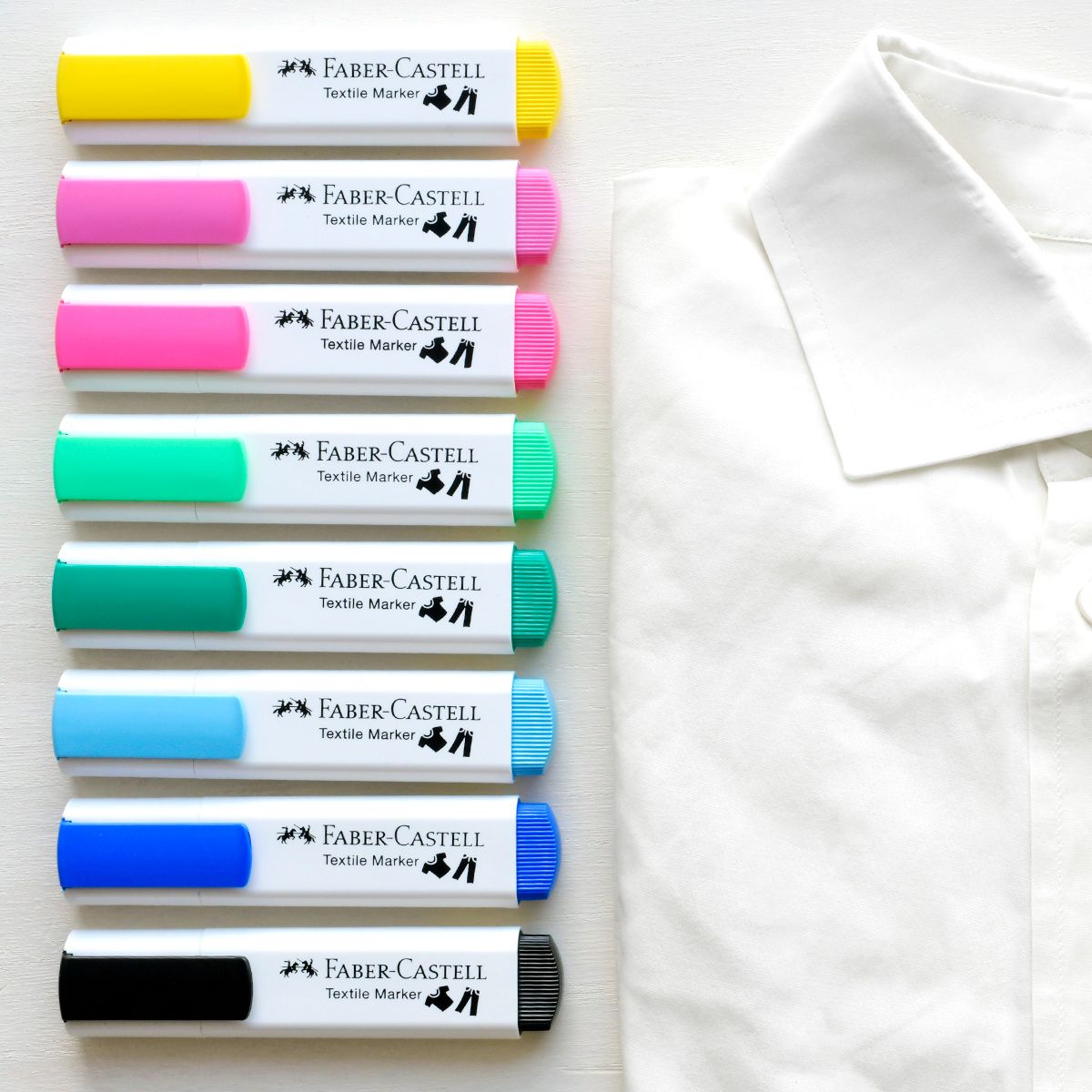 MARQUEUR TEXTILLE MARKER ggg Marqueur Textile Marker FABER-CASTELL – Image 1