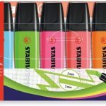 Pochette de 6 Fluos STABILO