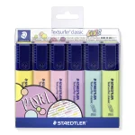 Pochette de 6 Surligneurs Pastel Textsurfer classic STAEDTLER