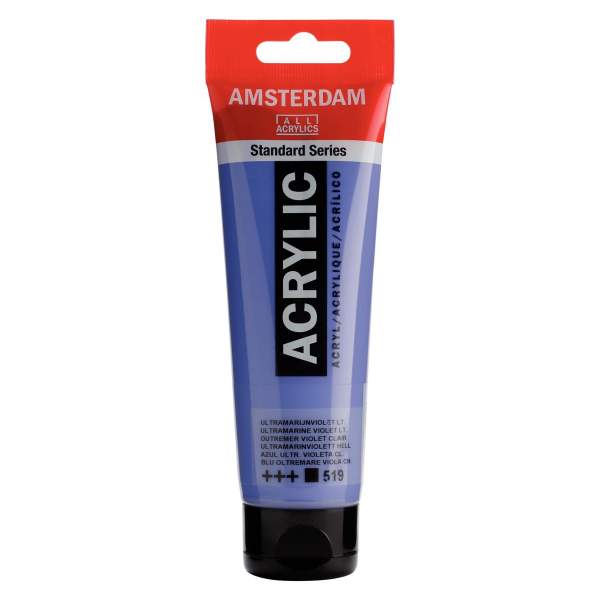 amsterdam-standard-series-acrylique-tube-120-ml-outremer-violet-clair-519 Acrylique Tube 120 ML Outremer Violet Clair 519 AMSTERDAM – Image 1