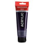 Acrylique Tube 120 ML Violet Bleuâtre Permanent 568 AMSTERDAM