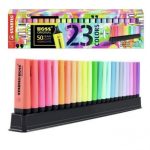 Boite Surligneurs de 23 Fluo & Pastel STABILO