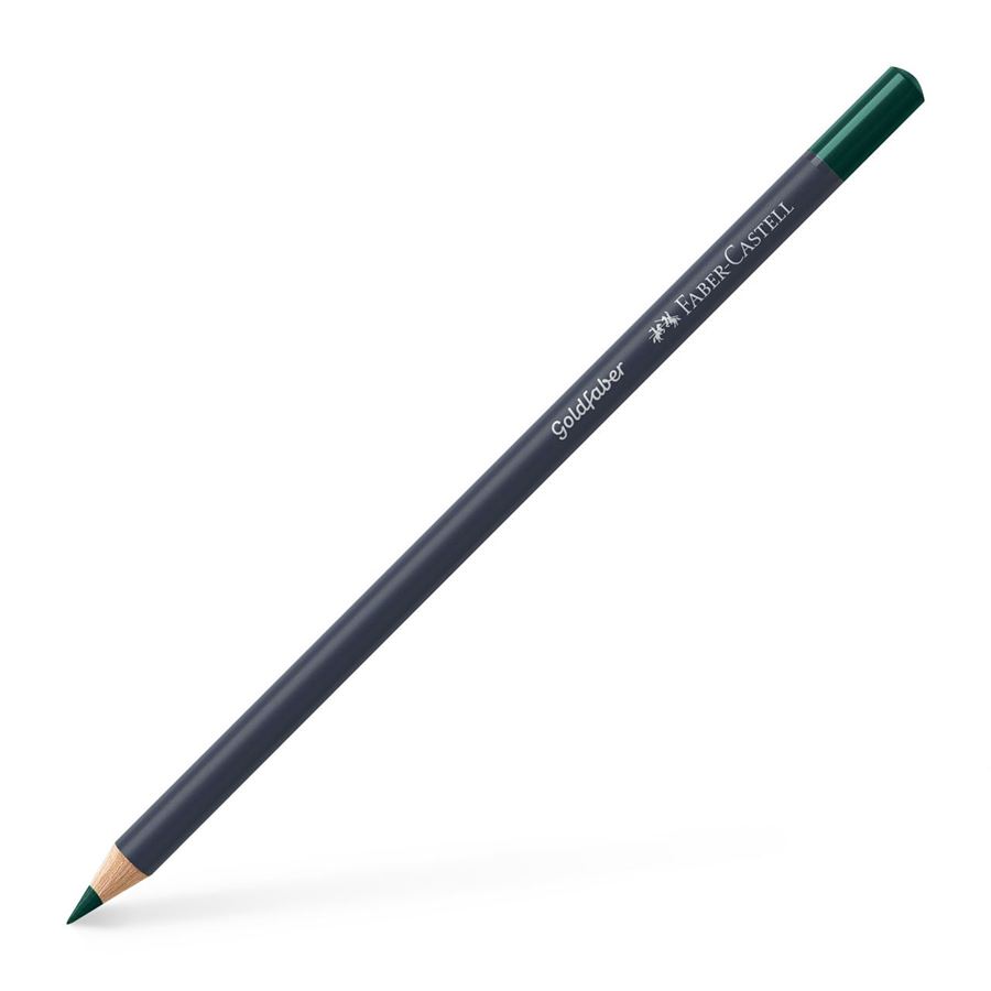 158 vert cobalt foncé Crayon Goldfaber Aqua 158 vert cobalt foncé FABER-CASTELL – Image 1