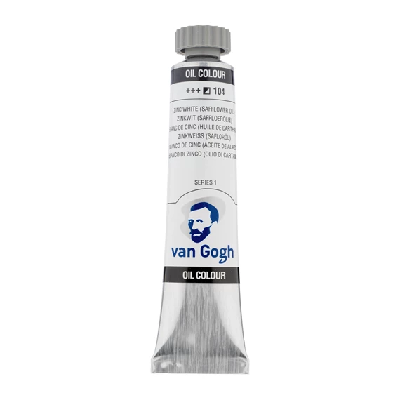 OIL 104 20 ML Tube Peinture A l'huile 104 Blanc De Zinc de 20ML SERIES 1 VAN GOGH – Image 1