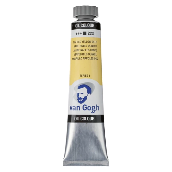 OIL 223 20ML Tube Peinture A l'huile 223 Jaune de Naples Foncé de 20ML SERIES 1 VAN GOGH – Image 1