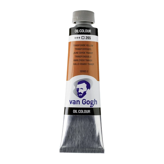 OIL 265 40 ML Tube Peinture A l'huile 265 Jaune Oxyde Transparent de 40ML SERIES 2 VAN GOGH – Image 1