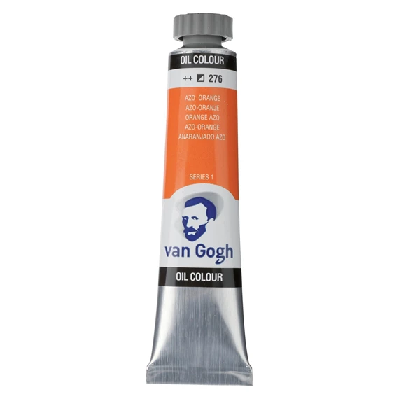 OIL 276 20ML Tube Peinture A l'huile 276 Orange Azo de 20ML SERIES 1 VAN GOGH – Image 1
