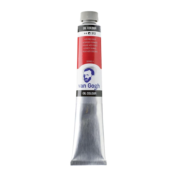OIL 313 60 ML Tube Peinture A l'huile 313 Rouge Azo Foncé de 60ML SERIES 1 VAN GOGH – Image 1