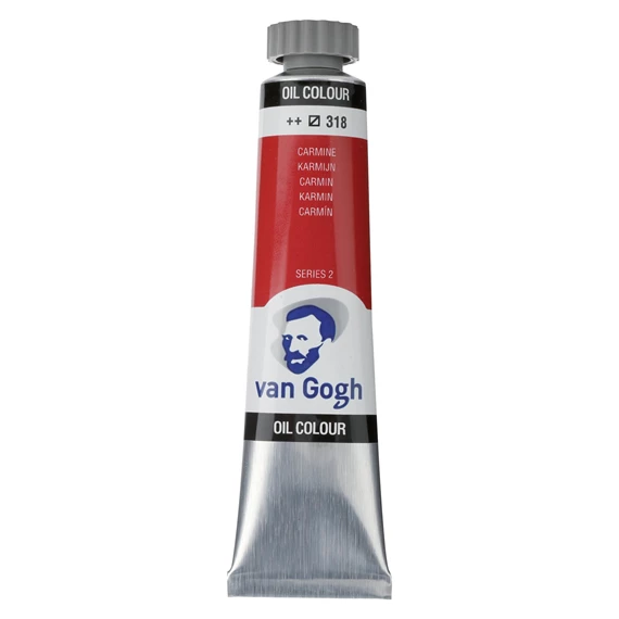 OIL 318 20ML Tube Peinture A l'huile 318 Carmin de 20ML SERIES 2 VAN GOGH – Image 1