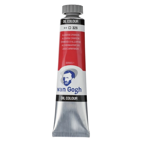 OIL 326 20ML Tube Peinture A l'huile 326 Cramoisi d'Alizarine de 20ML SERIES 1 VAN GOGH – Image 1