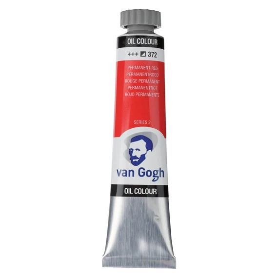 OIL 372 20ML Tube Peinture A l'huile 372 Rouge Permanent de 20ML SERIES 2 VAN GOGH – Image 1