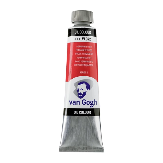 OIL 372 40 ML Tube Peinture A l'huile 372 Rouge Permanent de 40ML SERIES 2 VAN GOGH – Image 1