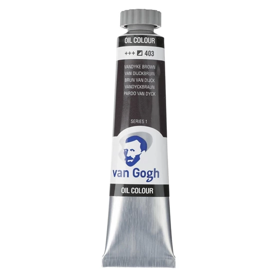 OIL 403 20ML Tube Peinture A l'huile 403 Brun Van Dyck de 20ML SERIES 1 VAN GOGH – Image 1