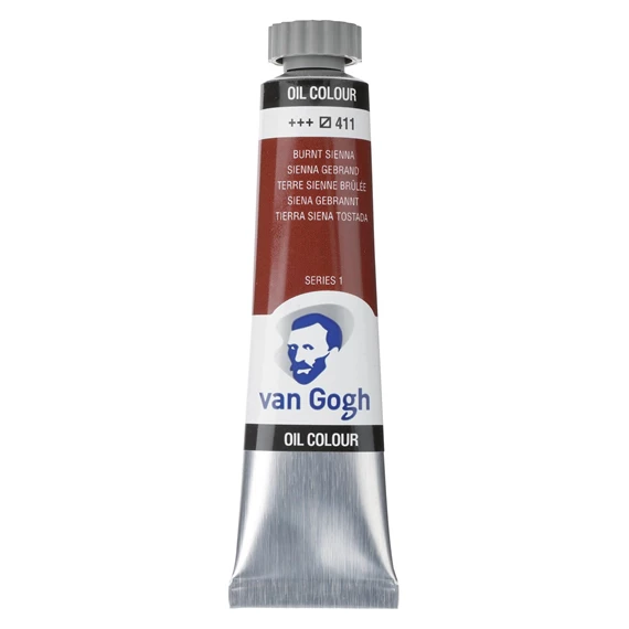 OIL 411 20ML Tube Peinture A l'huile 411 Terre de Sienne Brûlée de 20ML SERIES 1 VAN GOGH – Image 1