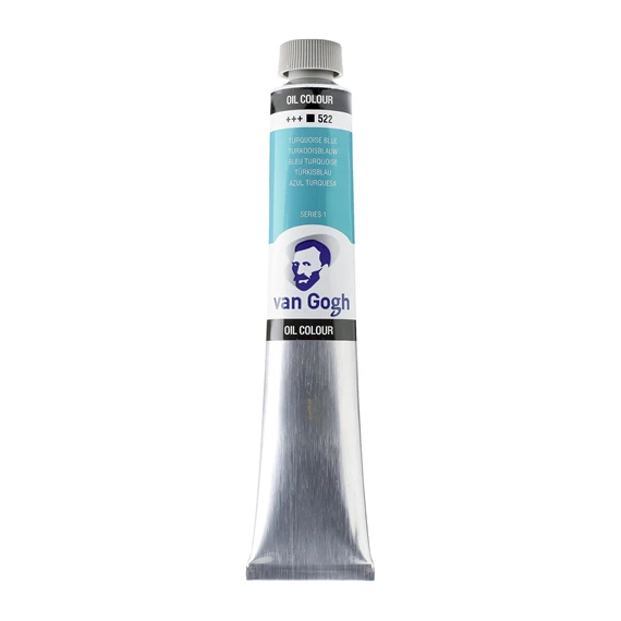 OIL 522 60 ML Tube Peinture A l'huile 522 Bleu Turquoise de 60ML SERIES 1 VAN GOGH – Image 1