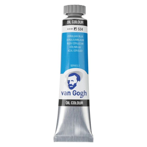 OIL 534 20ML Tube Peinture A l'huile 534 Bleu Céruléum de 20ML SERIES 2 VAN GOGH – Image 1
