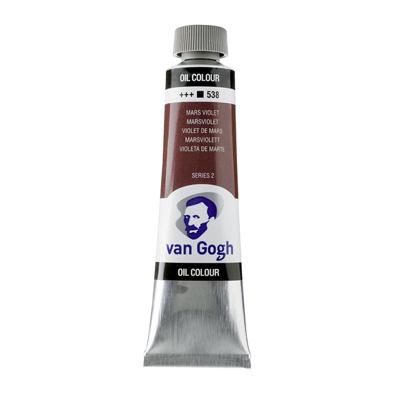 OIL 538 40 ML Tube Peinture A l'huile 538 Violet de Mars de 40ML SERIES 2 VAN GOGH – Image 1