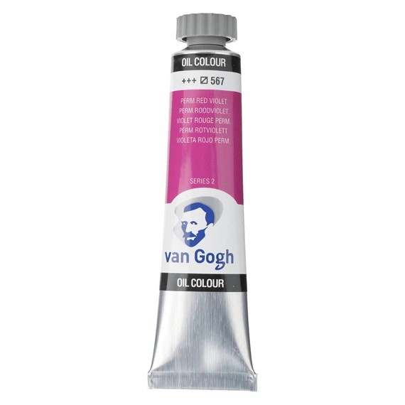 OIL 567 20ML Tube Peinture A l'huile 567 Violet Rougeâtre Permanent de 20ML SERIES 2 VAN GOGH – Image 1