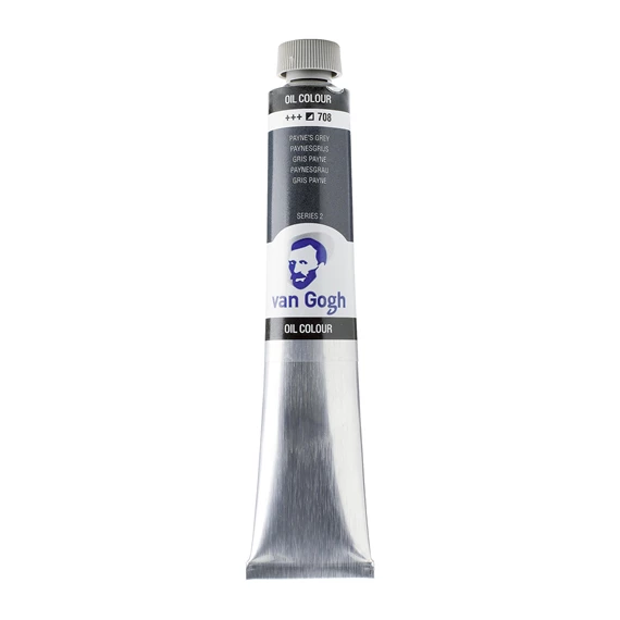 OIL708 60 ML Tube Peinture A l'huile 708 Gris de Payne de 60ML SERIES 2 VAN GOGH – Image 1