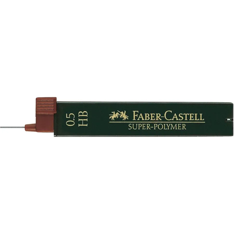 0.5 Mine Super-Polymer 0.5 HB FABER-CASTELL – Image 1
