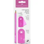 Crayon noir Jumbo graphite rose brillant FABER-CASTELL