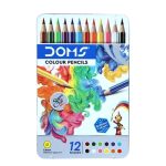 Boite Crayons de12 couleur DOMS