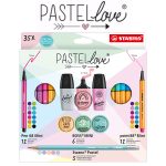 Coffret Pastel love de 35 pièces STABILO