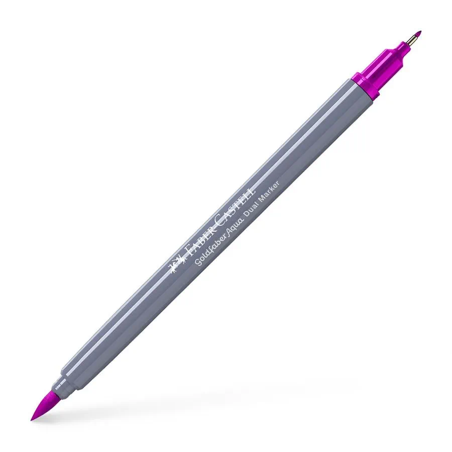 228 Goldfaber Aqua Double Pointe 228 magenta bright FABER-CASTELL – Image 1