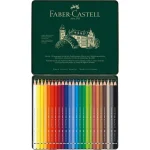 Boîte Crayons Aquarellables Albrecht Dürer Watercolour Pencils  métal de 24 FABER-CASTELL – Image 2