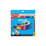 Pochette Crayons Aquarellables de 24 Couleurs COLOR'PEPS MAPED