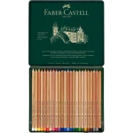 Boîte Crayon Pitt Pastel Pencils  métal de 24 pièces FABER-CASTELL – Image 2