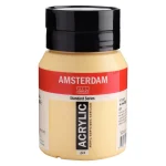 Acrylique Pot 500 ML Jaune de Naples Foncé 223 AMSTERDAM