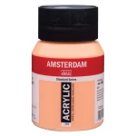 Acrylique Pot 500 ML Jaune de Naples Rouge 224 AMSTERDAM