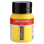 Acrylique Pot 500 ML Jaune Azo Clair 268 AMSTERDAM