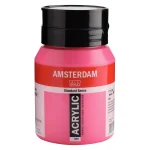 Acrylique Pot 500 ML Rose de quinacridone 366 AMSTERDAM