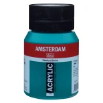 Acrylique Pot 500 ML Vert phtalo 675 AMSTERDAM