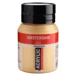 Acrylique Pot 500 ML Or Clair 802 AMSTERDAM