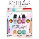 Coffret  Pastel love de 18 pièces STABILO