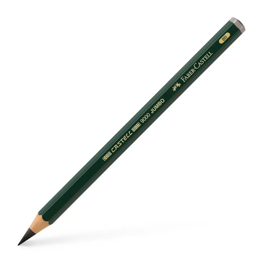 8b g Crayon graphite Castell 9000 Jumbo 8B FABER-CASTELL – Image 1